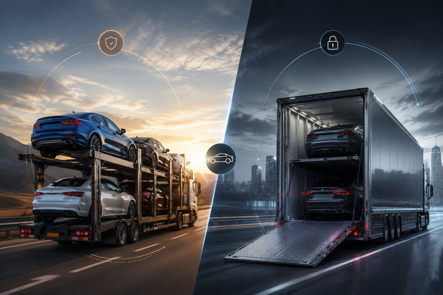 Open vs Enclosed Car Carrier Services